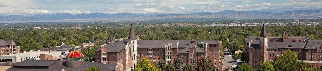 正规赌博十大平台排行 campus with Rocky Mountains